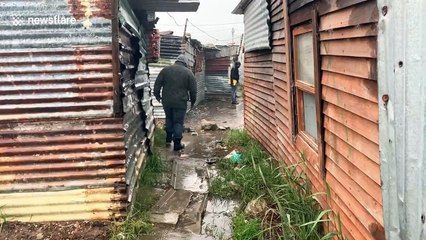 Heavy rains batter Cape Town during South African storms