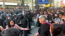 Almanya'da, ABD'de polis şiddetiyle öldürülen George Floyd protestosu (2) - BERLİN