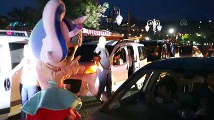 Çocuklara özel "açık hava sineması" etkinliği - TEKİRDAĞ