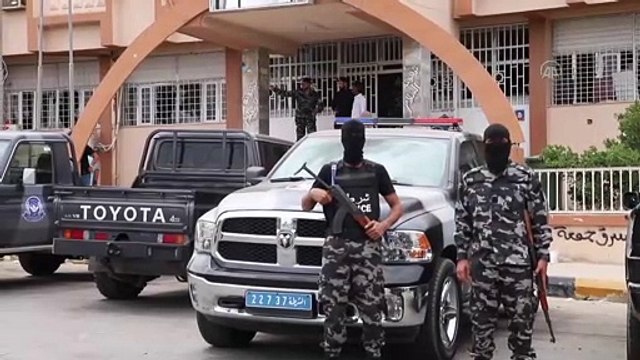 Libya İçişleri Bakanlığı, Hafter milislerinden kurtarılan Terhune'de güvenlik tedbirlerini artırıyor