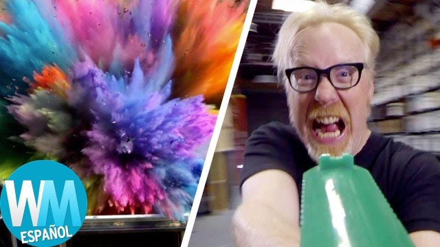 Top 10 Momentos más DIVERTIDOS de MYTHBUSTERS: Cazadores de Mitos