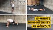 15-Minute High-Intensity Ab Workout