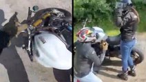 Fake Motorcycle Crash Leads To Real Proposal