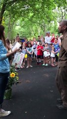 Smithtown Comes Together to Celebrate UPS Driver