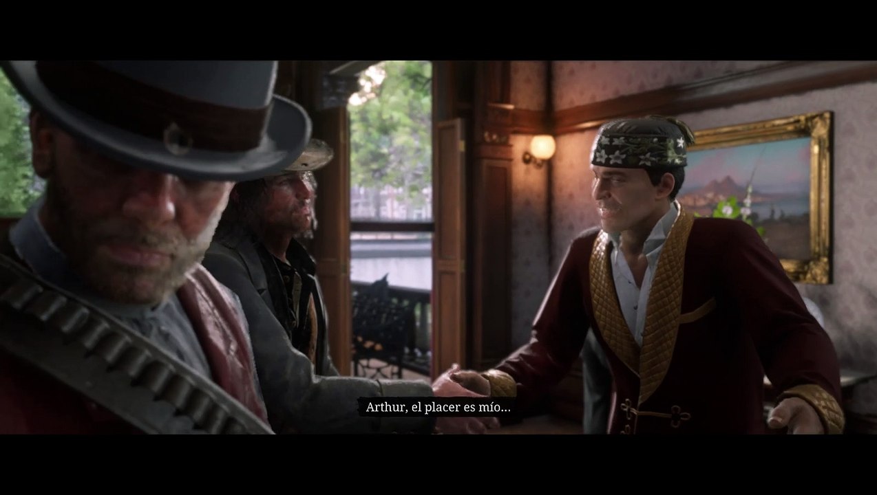 Red Dead Redemption 2, Gameplay Español 29, Rescatando al niño matando