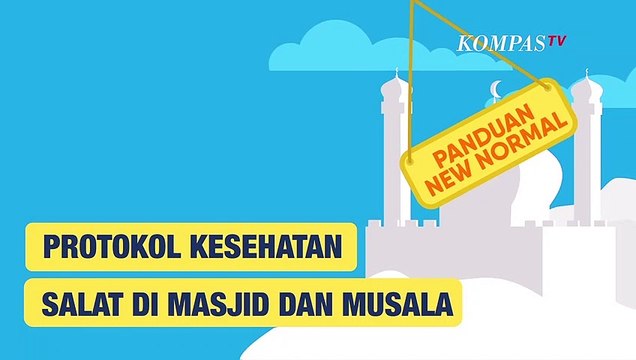 [Infografis] Panduan Protokol Kesehatan Salat di Masjid dan Musala