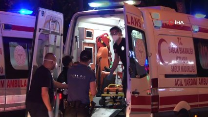 Kontrolden çıkan otomobil takla atarak devrildi: 2’si ağır 5 yaralı