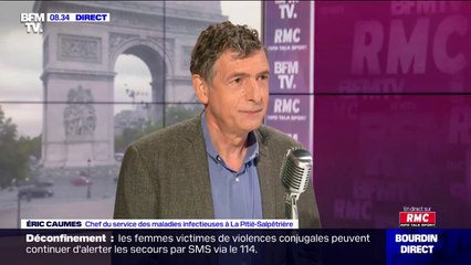 Pr Caumes: "Le confinement a permis une première victoire contre le virus", mais "il y aura des soubresauts"