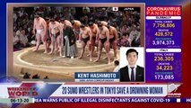 20 sumo wrestlers in Tokyo save a drowning woman