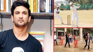 Sushant Singh Rajput Playing His Most Favourite Game Cricket | Rip SSR