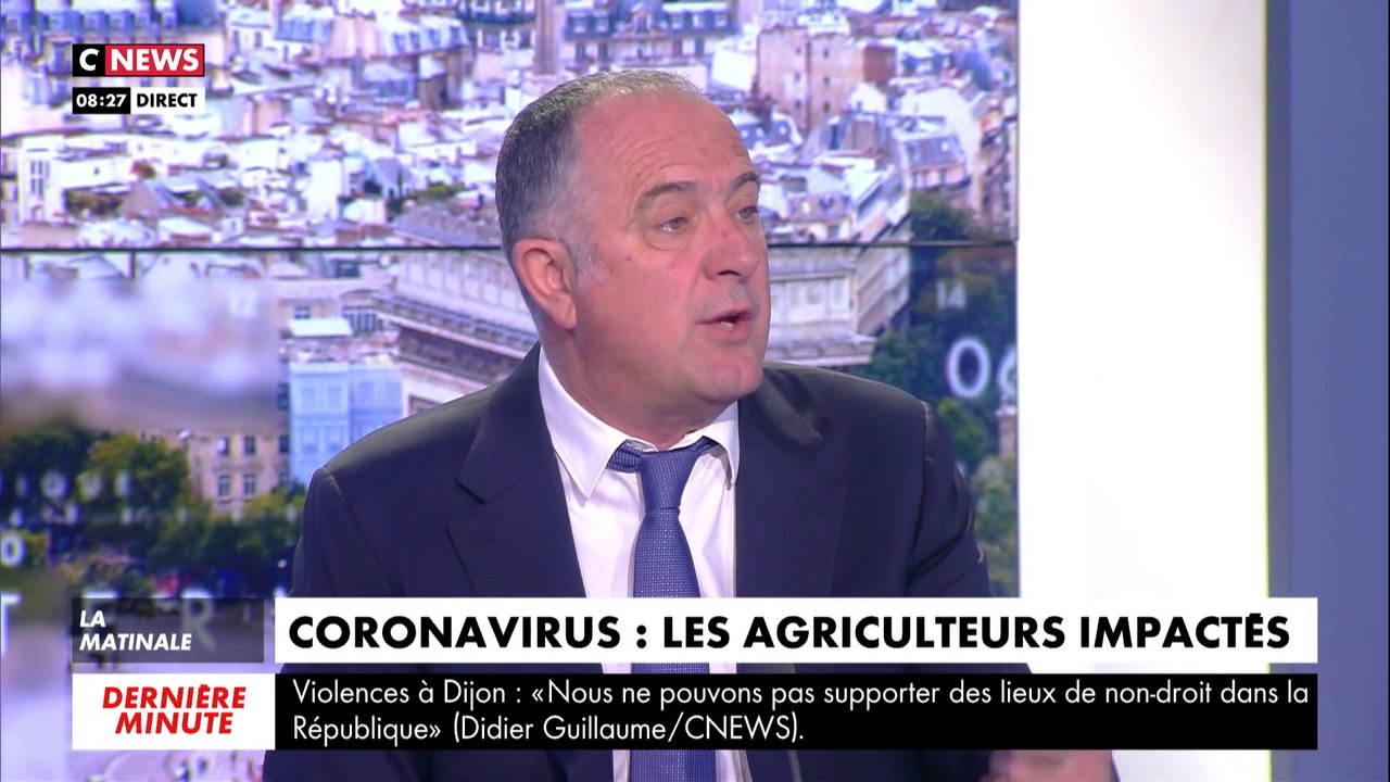 Coronavirus : «La chaîne alimentaire a tenu» déclare le ministre de l'agriculture Didier Guillaume