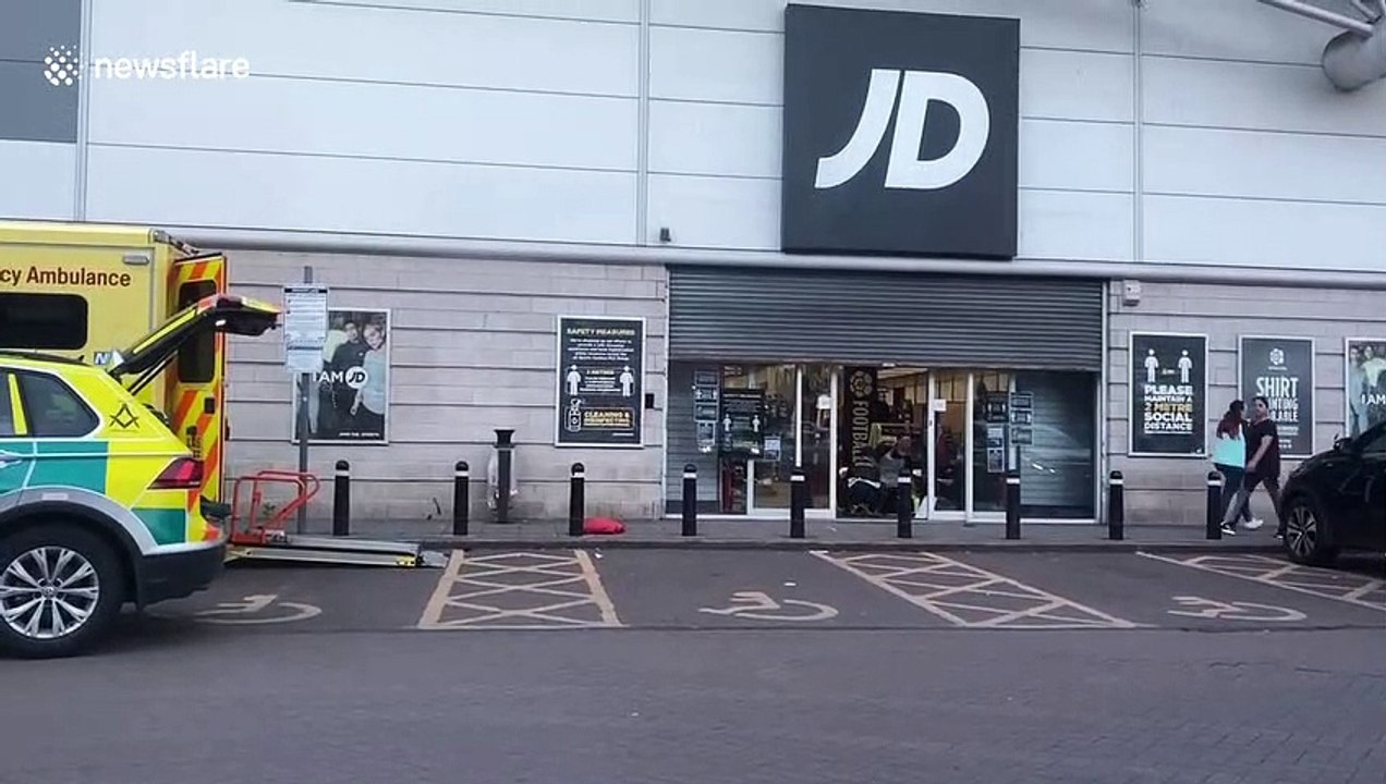 Paramedics treat London shopper that collapsed on first day of shops reopening