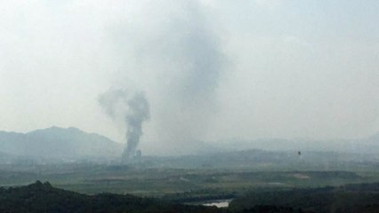 South Korea says North blew up liaison office as tensions rise