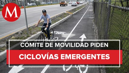 Piden ciclovía emergente en el bulevar López Mateos