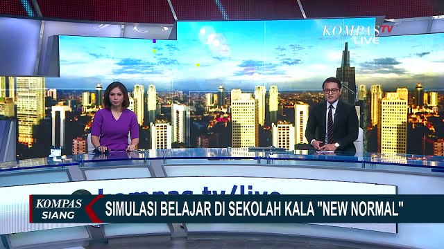 Berikut Simulasi Kegiatan Belajar Mengajar Tatap Muka di Masa New Normal