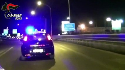 Roma - Operazione carabinieri big bus (16.06.20)