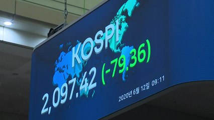 증시, 4% 넘는 급락세로 출발했다가 하락폭 점차 줄어 / YTN