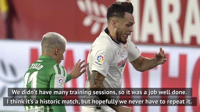 Sevilla players pushed themselves to the limit to win - Lopetegui