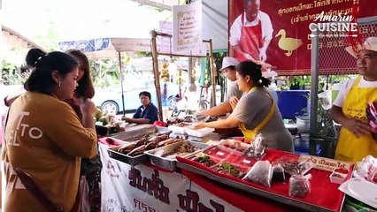 ปักหมุด ร้านเด็ด เมนูห้ามพลาด ตลาดน้ำคลองลัดมะยม Klong Lat Mayom floating market