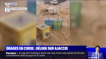 Un orage stationnaire responsable du déluge et des impressionnantes inondations à Ajaccio