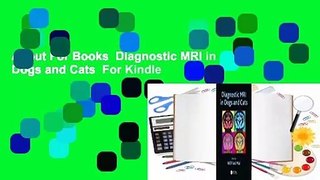 About For Books  Diagnostic MRI in Dogs and Cats  For Kindle