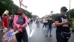Protesters practice physical distancing at Independence Day rally