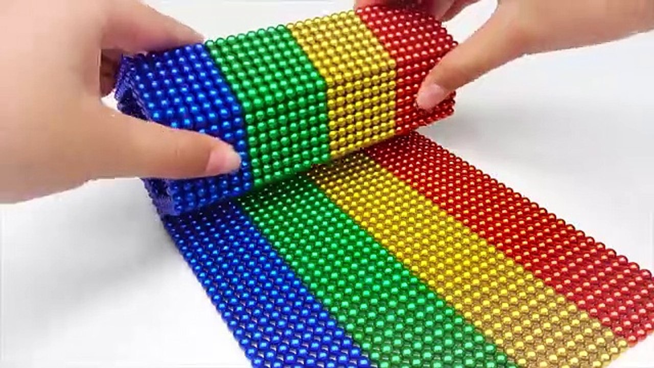 How To Make Amazing Castle For Kitten Cat From Magnetic Balls