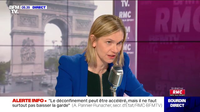 Un accélération du déconfinement ? On le saura dans les prochaines heures selon Agnès Pannier-Runacher