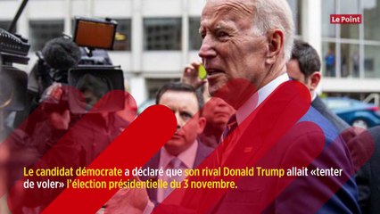 Biden craint que Trump ne tente de « voler » l'élection présidentielle