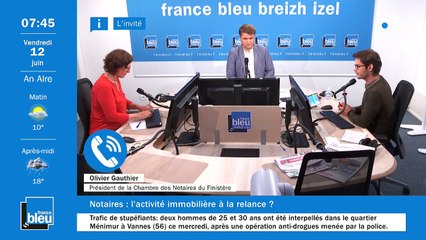 La matinale de France Bleu Breizh Izel du 12/06/2020