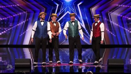 Bank Of Harmony- Barbershop Quartet Get the Big Red Buzzer!