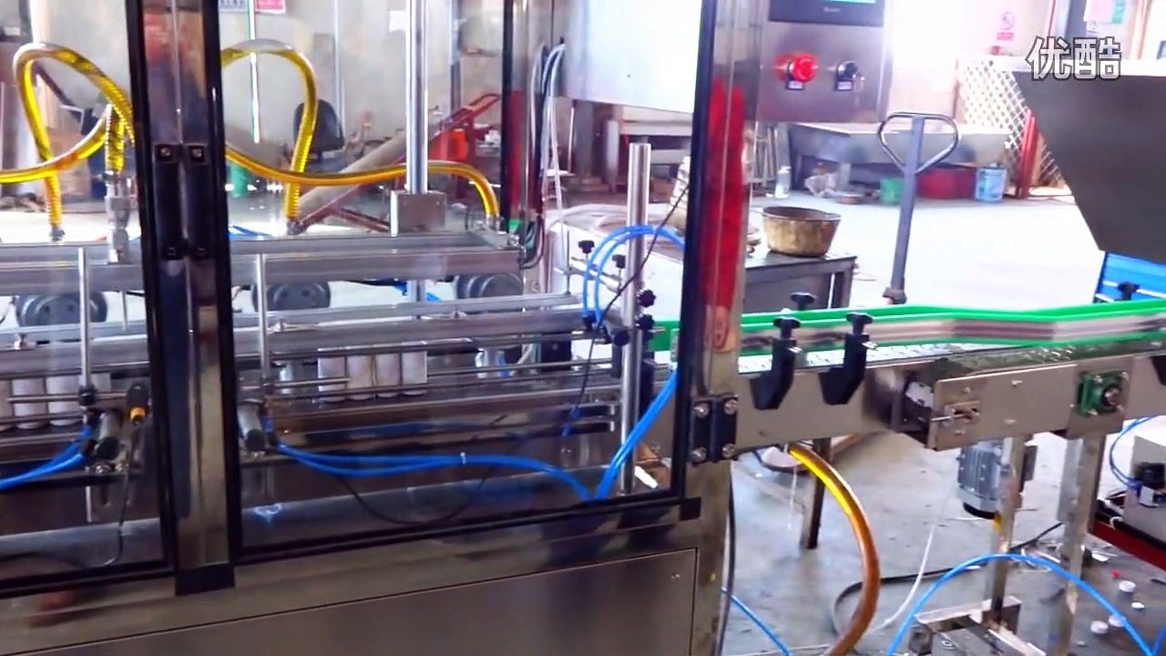 Automatic 4 Head Linear Edible Oil Filling Machine