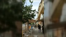 Violento desalojo de una vivienda okupada en Badalona