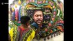 Pakistani truck artist paints George Floyd mural in solidarity with Black Lives Matter movement