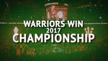 NBA Flashback - Warriors beat Cavs to win the 2017 NBA Championship