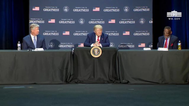 La actuación policial y la campaña en Oklahoma ocupan la agenda de Trump