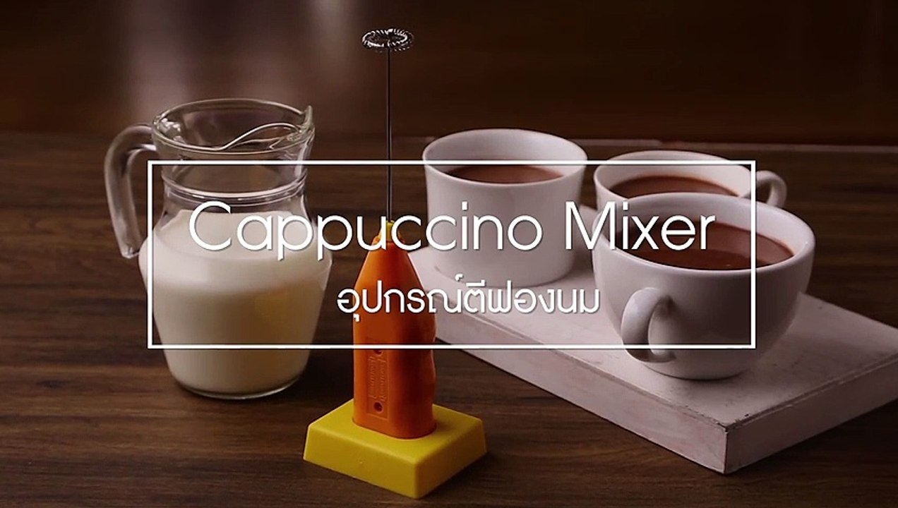 Cappuccino Mixer อุปกรณ์ตีฟองนม by Health & Cuisine