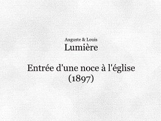 Entrée d’une noce à l’église (Entrada a una boda en la iglesia) [1897]