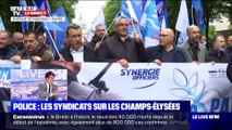 Police: les syndicats sur les Champs-Élysées - 12/06