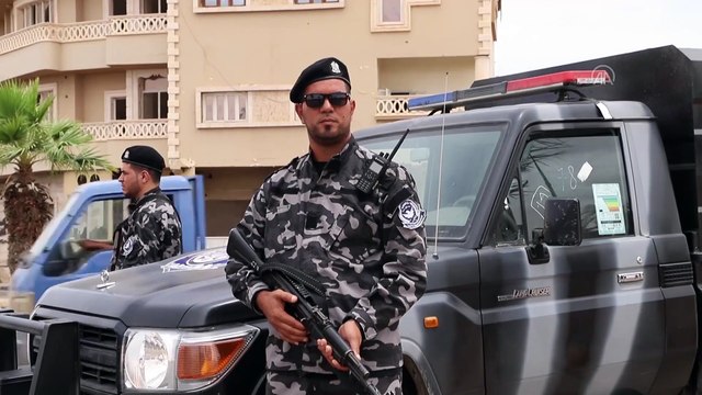 Libya İçişleri Bakanlığı, Hafter milislerinden kurtarılan Terhune'de güvenlik tedbirlerini artırıyor