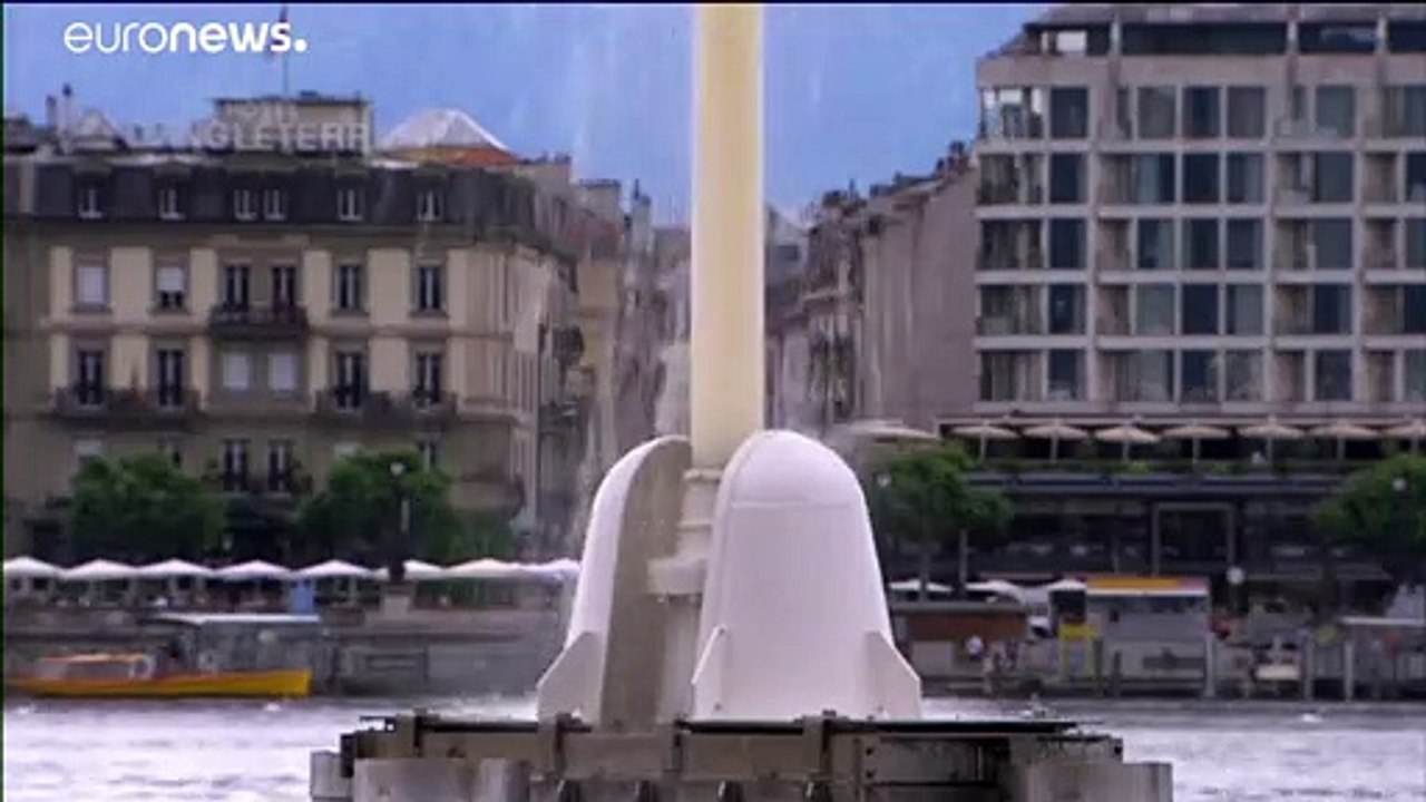 Nach 83 Tagen Stillstand: Genfer 'Jet d'eau' sprüht wieder