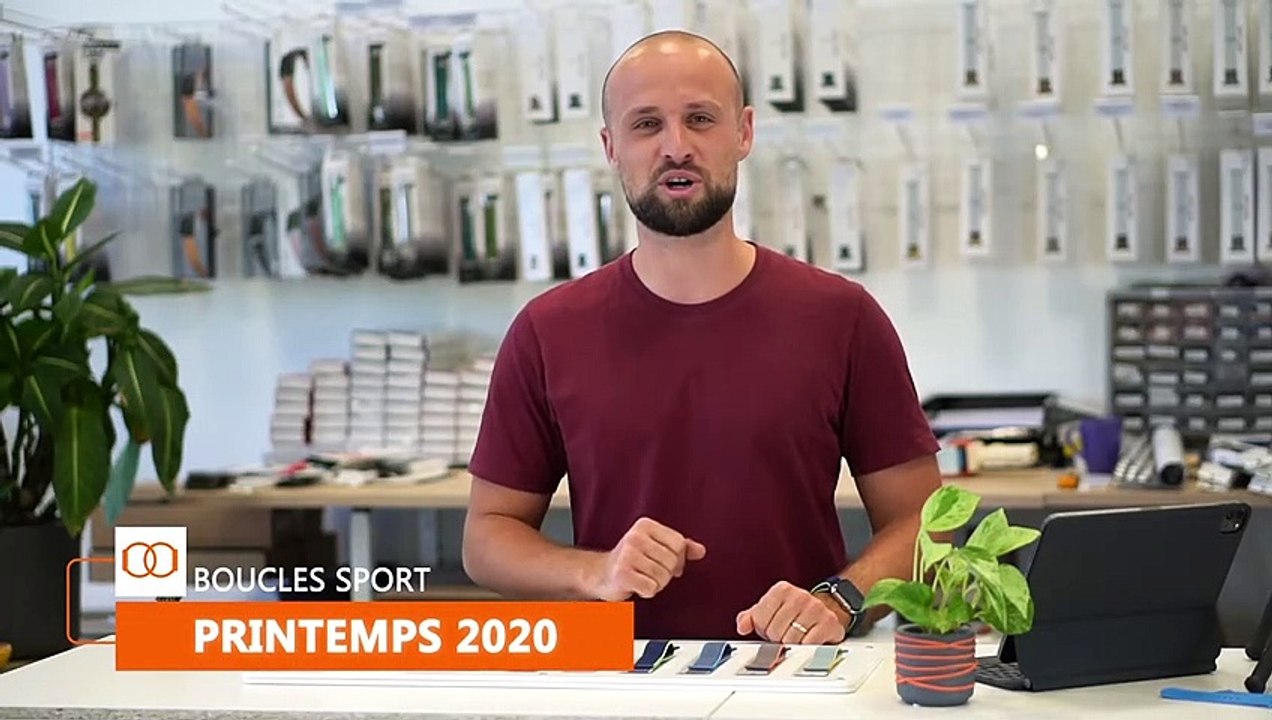 Présentation des bracelets Apple Watch Boucle...