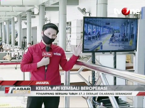 Kereta Api Kembali Beroperasi Mulai Hari Ini