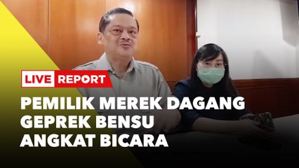 LIVE REPORT: Pemilik Merek Dagang Geprek Bensu Angkat Bicara