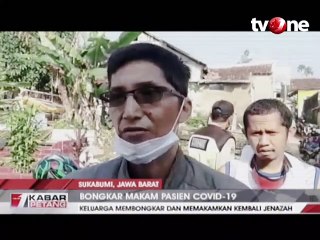 Hasil Swab Test Negatif, Keluarga Bongkar Makam Pasien