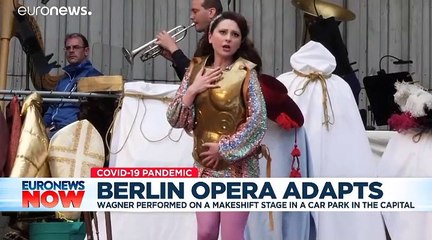 Wagner in a car park: Berlin opera adapts to COVID-19