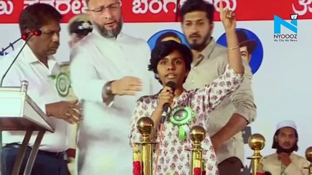 Amulya Leona who raised pro Pak slogans in Owaisi rally granted bail