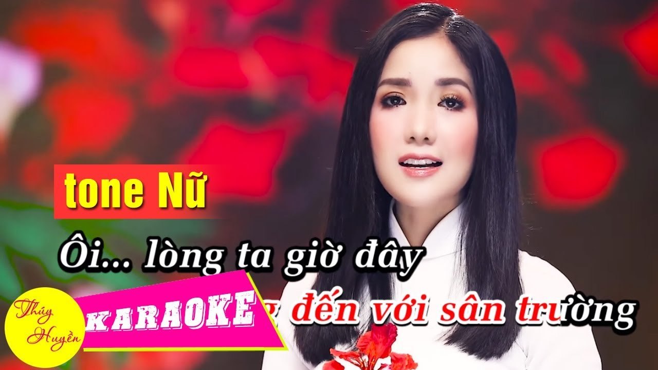 [KARAOKE] Chuyện Tình Người Mang Tên Phượng(Tone Nữ) - Thúy Huyền  Beat Chuẩn