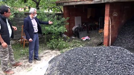 Sağanak ve dolu hasara neden oldu - KÜTAHYA