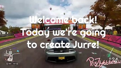 Challenge: create Jurre in Forza horizon 4